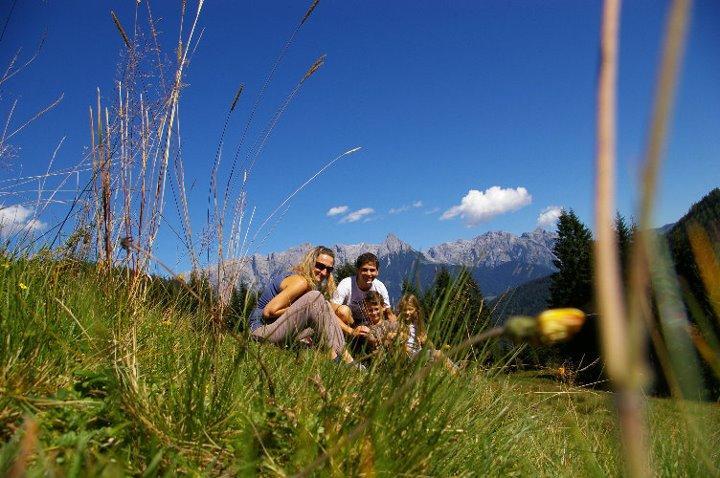 Familien-Bauernhof Neumoar Apartment Sankt Johann im Pongau Luaran gambar